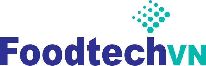 "Foodtech VN" logo with dot design.
